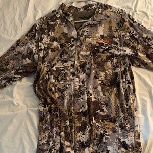 Sitka Camouflage Long Sleeve Quarterzip